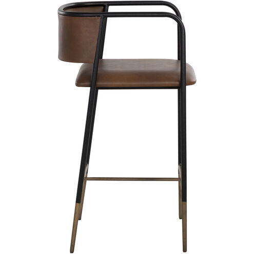 Brenan 34 inch Bravo Cognac Counter Stool